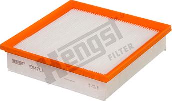 Hengst Filter E947LI - Фильтр воздуха в салоне parts5.com