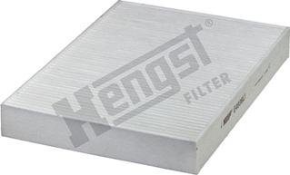 Hengst Filter E4936LI - Фильтр воздуха в салоне parts5.com