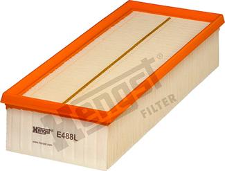 Hengst Filter E488L - Воздушный фильтр parts5.com