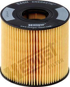 Hengst Filter E64H D96 - Масляный фильтр parts5.com