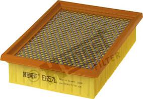 Hengst Filter E657L - Воздушный фильтр parts5.com