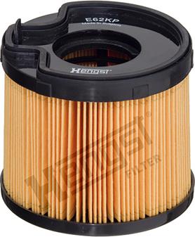 Hengst Filter E62KP D91 - Топливный фильтр parts5.com