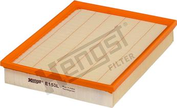 Hengst Filter E153L - Воздушный фильтр parts5.com