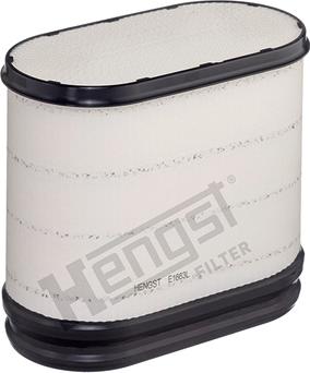 Hengst Filter E1663L - Воздушный фильтр parts5.com