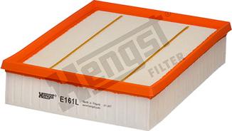 Hengst Filter E161L - Воздушный фильтр parts5.com