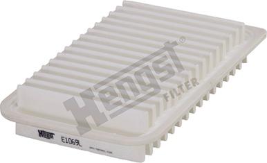 Hengst Filter E1069L - Воздушный фильтр parts5.com