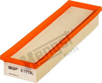 Hengst Filter E1119L - Воздушный фильтр parts5.com