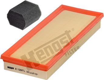 Hengst Filter E1297L - Воздушный фильтр parts5.com