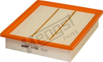 Hengst Filter E175L - Воздушный фильтр parts5.com