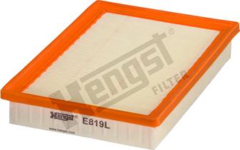 Hengst Filter E819L - Воздушный фильтр parts5.com