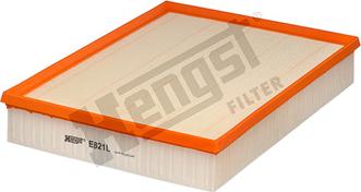 Hengst Filter E821L - Воздушный фильтр parts5.com