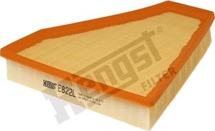 Hengst Filter E822L - Воздушный фильтр parts5.com