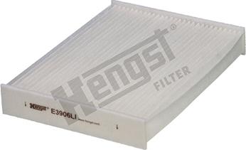 Hengst Filter E3906LI - Фильтр воздуха в салоне parts5.com