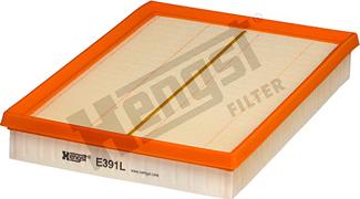 Hengst Filter E391L - Воздушный фильтр parts5.com