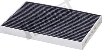 Hengst Filter E3937LC - Фильтр воздуха в салоне parts5.com