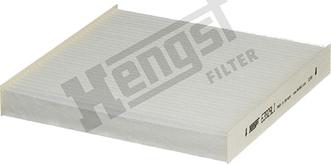 Hengst Filter E3929LI - Фильтр воздуха в салоне parts5.com