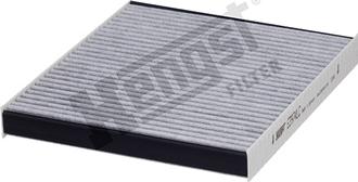 Hengst Filter E3974LC - Фильтр воздуха в салоне parts5.com