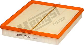 Hengst Filter E352L - Воздушный фильтр parts5.com