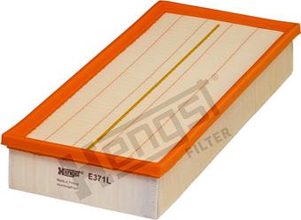 Hengst Filter E371L - Воздушный фильтр parts5.com