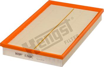 Hengst Filter E249L - Воздушный фильтр parts5.com