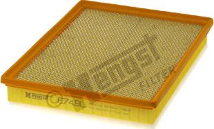 Hengst Filter E749L - Воздушный фильтр parts5.com