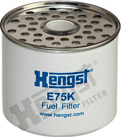 Hengst Filter E75K D42 - Топливный фильтр parts5.com