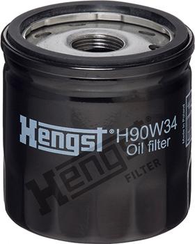 Hengst Filter H90W34 - Масляный фильтр parts5.com