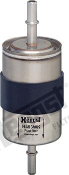 Hengst Filter H493WK - Топливный фильтр parts5.com