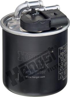 Hengst Filter H411WK - Топливный фильтр parts5.com