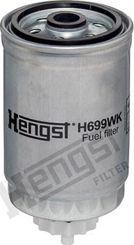 Hengst Filter H699WK - Топливный фильтр parts5.com