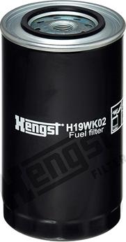 Hengst Filter H19WK02 - Топливный фильтр parts5.com