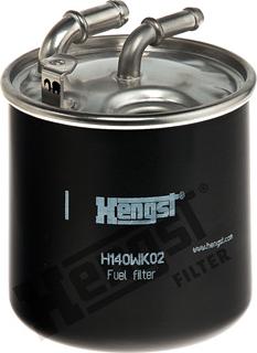 Hengst Filter H140WK02 - Топливный фильтр parts5.com