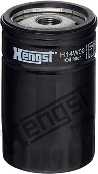 Hengst Filter H14W09 - Oil Filter parts5.com