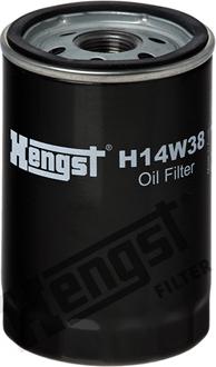 Hengst Filter H14W38 - Масляный фильтр parts5.com