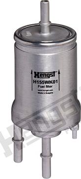 Hengst Filter H155WK01 - Топливный фильтр parts5.com