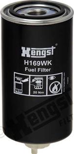 Hengst Filter H169WK - Топливный фильтр parts5.com