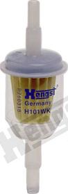 Hengst Filter H101WK - Топливный фильтр parts5.com