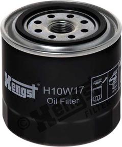 Hengst Filter H10W17 - Масляный фильтр parts5.com
