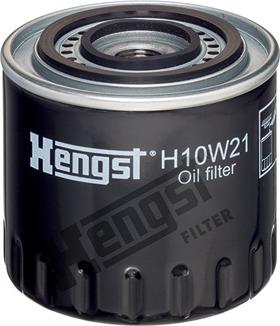 Hengst Filter H10W21 - Oil Filter parts5.com