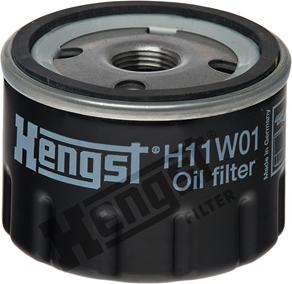 Hengst Filter H11W01 - Oil Filter parts5.com