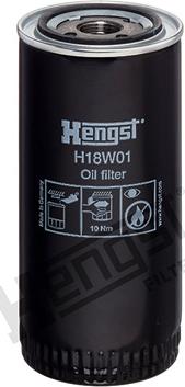 Hengst Filter H18W01 - Oil Filter parts5.com