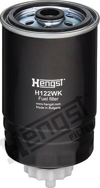 Hengst Filter H122WK - Топливный фильтр parts5.com