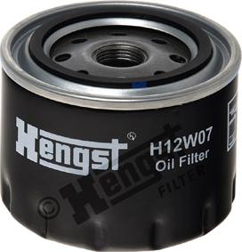 Hengst Filter H12W07 - Oil Filter parts5.com