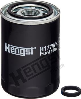 Hengst Filter H177WK - Топливный фильтр parts5.com