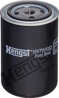 Hengst Filter H17WK02 - Filtro combustible parts5.com