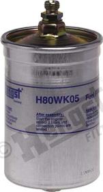 Hengst Filter H80WK05 - Топливный фильтр parts5.com