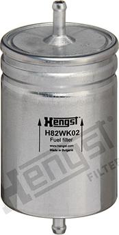 Hengst Filter H82WK02 - Топливный фильтр parts5.com