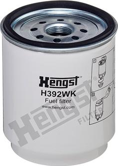 Hengst Filter H392WK - Топливный фильтр parts5.com