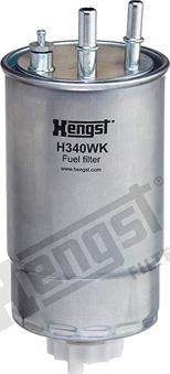 Hengst Filter H340WK - Топливный фильтр parts5.com