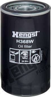 Hengst Filter H368W - Масляный фильтр parts5.com